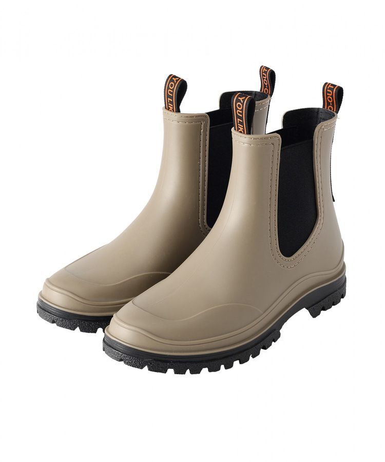 Green Parks「【KiU】TWINTONE SIDE GORE RAIN BOOTS」|ショートブーツ|