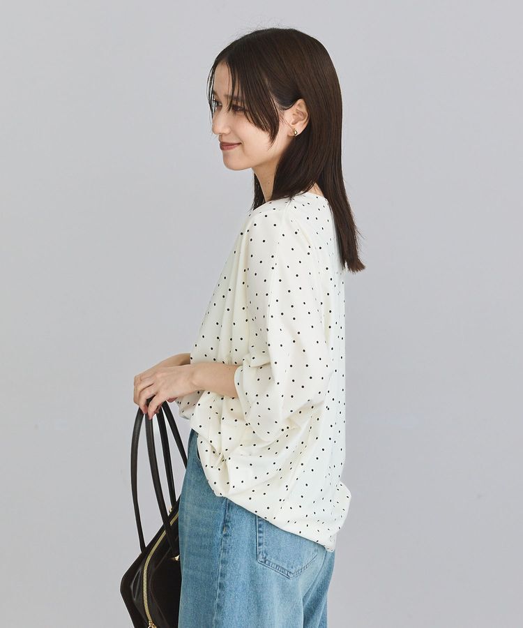 Green Parks「【超優秀ブラウス】ハーフZIPドルマンプルオーバー」|シャツ・ブラウス|