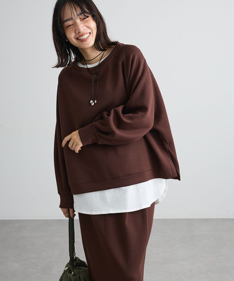 Green Parks「エアリークッションリラックスカットプルオーバー」|Tシャツ・カットソー|