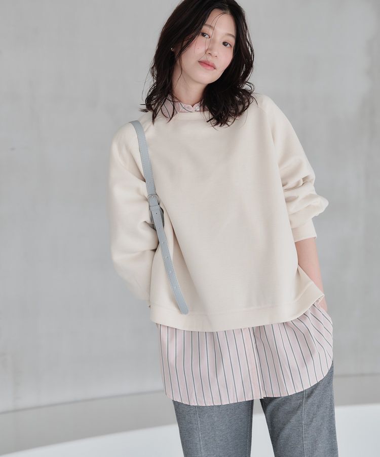 Green Parks「エアリークッションリラックスカットプルオーバー」|Tシャツ・カットソー|