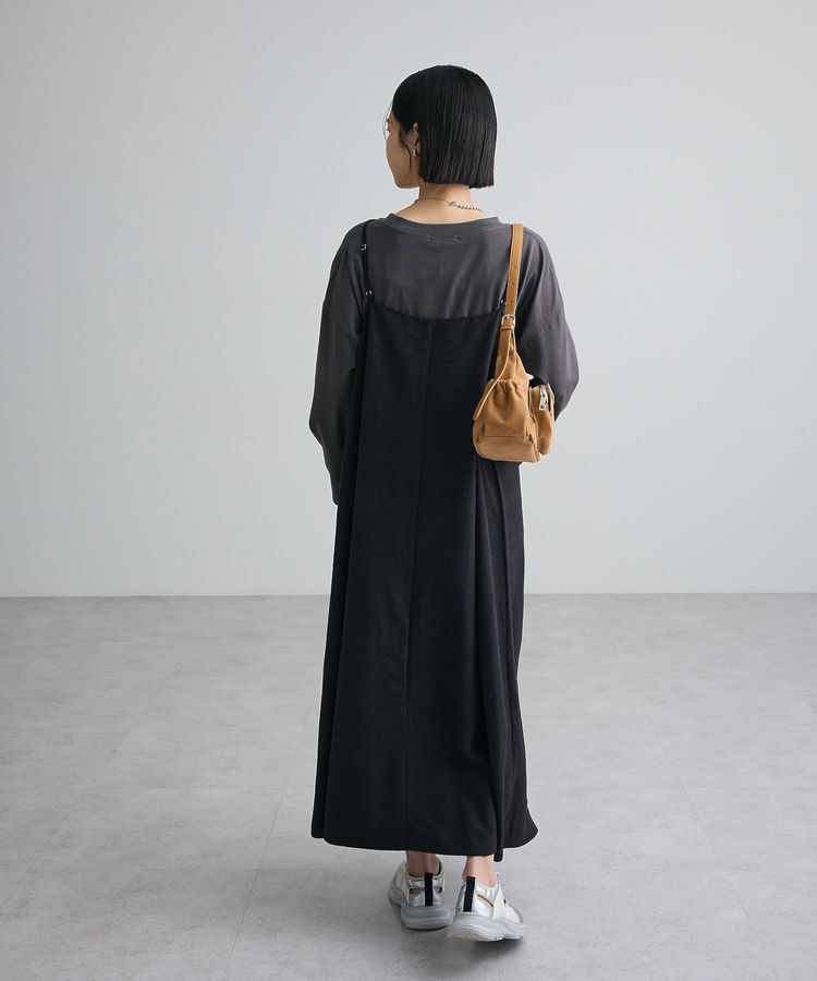 Green Parks「多釦ピーチキャミワンピース」|ワンピース|