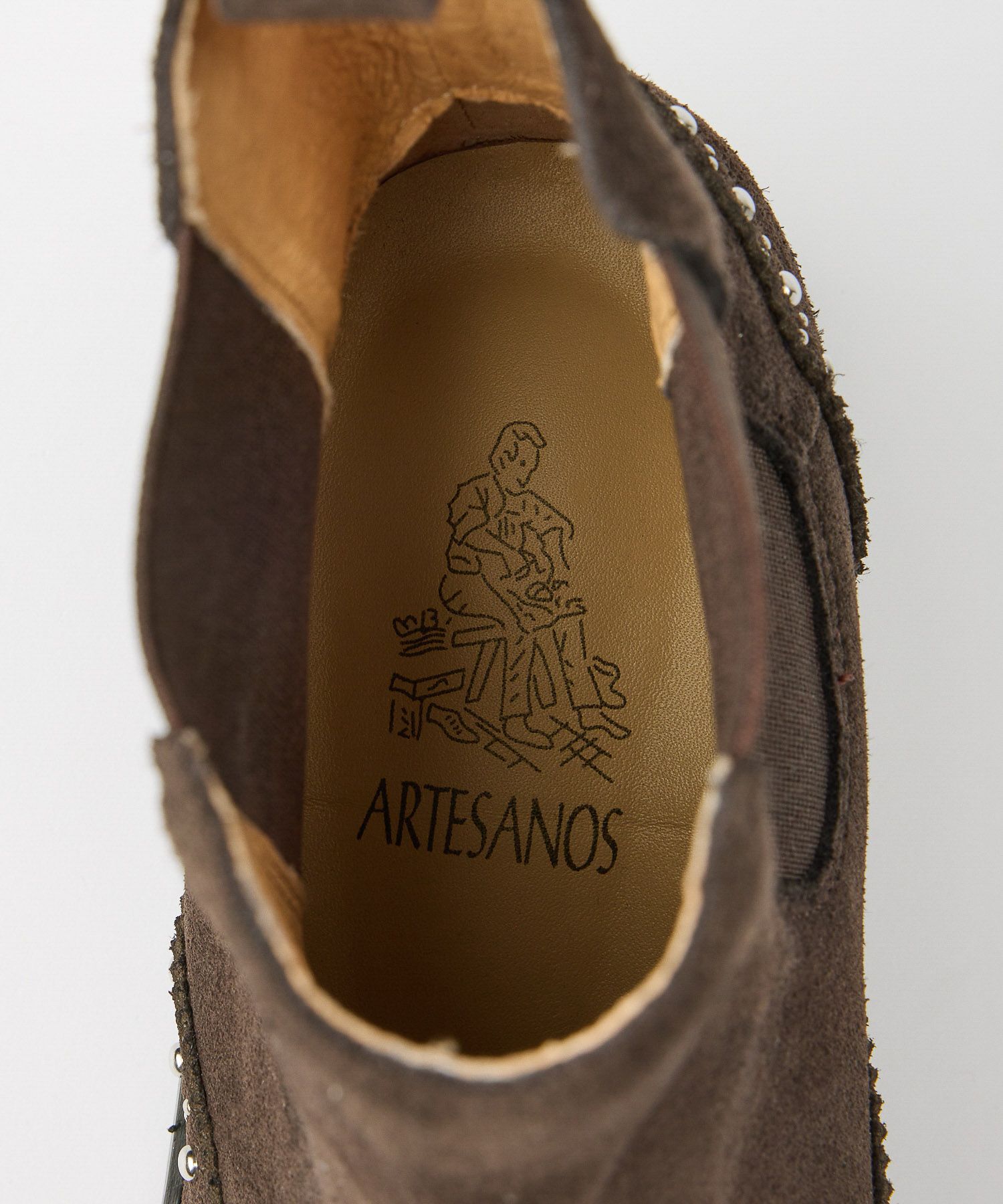  「【ARTESANOS】スタッズブーツ」|ショートブーツ|
