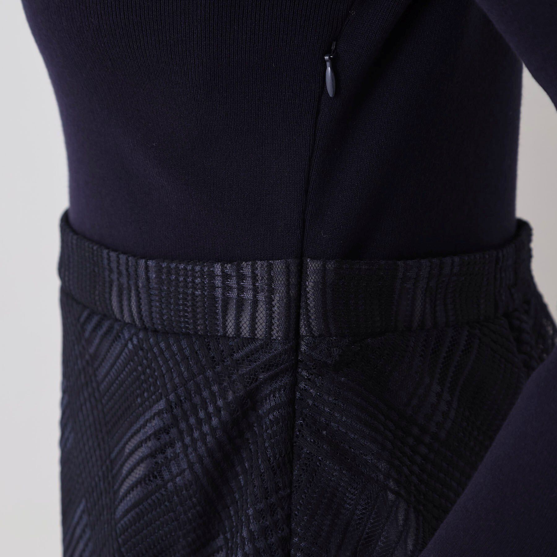 COUP DE CHANCE「【手洗い可／日本製】ニットドッキングフレアワンピース」|ワンピース|