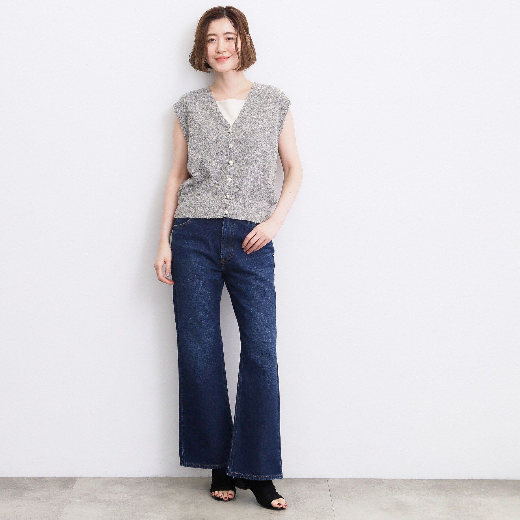 grove「【Lee&times;grove別注】LEAN FLARE DENIM」|デニム|