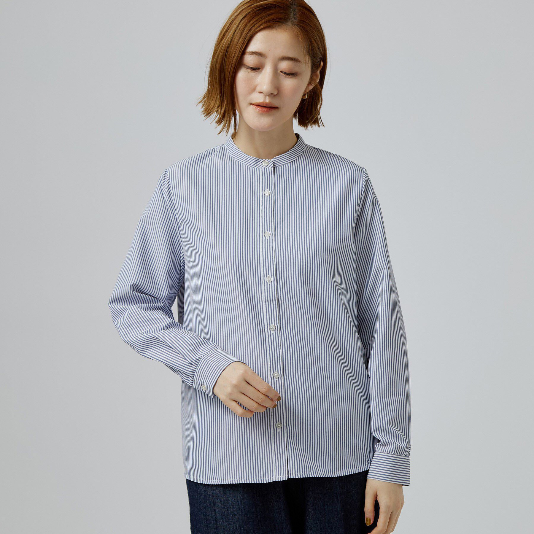 grove「【時短・着回し】ニットベスト&times;シャツSET」|その他|