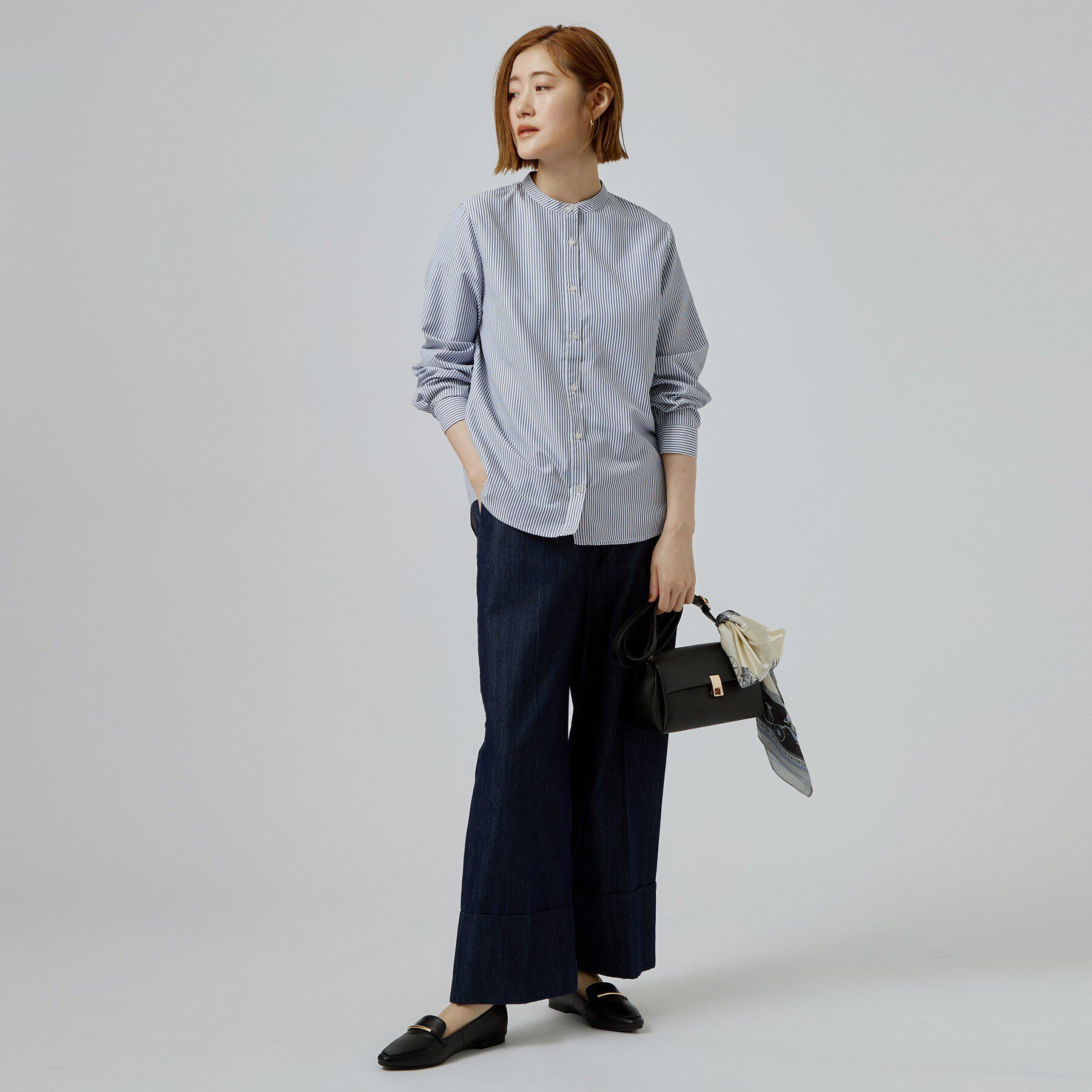 grove「【時短・着回し】ニットベスト&times;シャツSET」|その他|