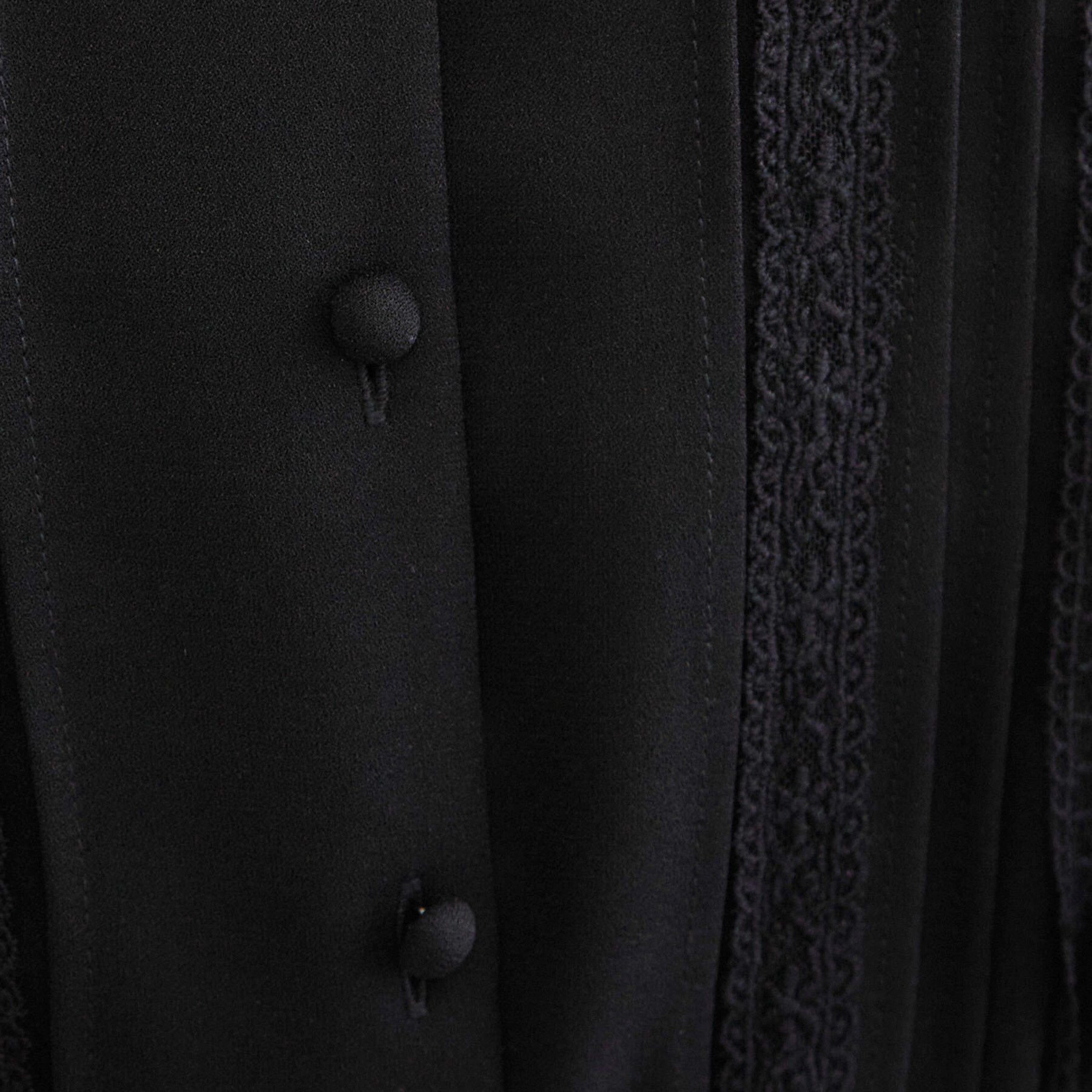 Couture broach「【衿元リボンが可憐】ピンタック レース ブラウス」|シャツ・ブラウス|