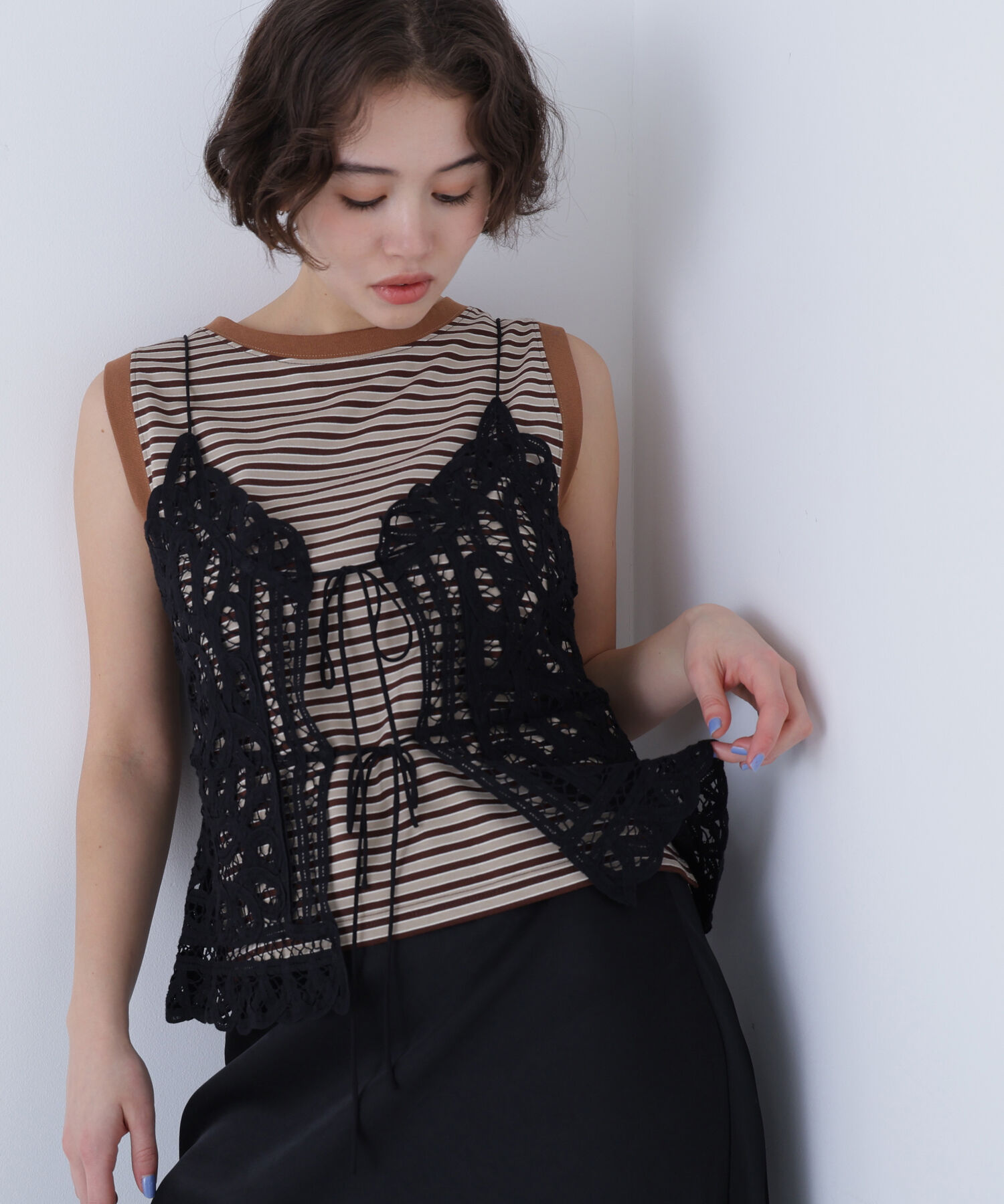  「〈N.〉ボーダーカットソー」|Tシャツ・カットソー|