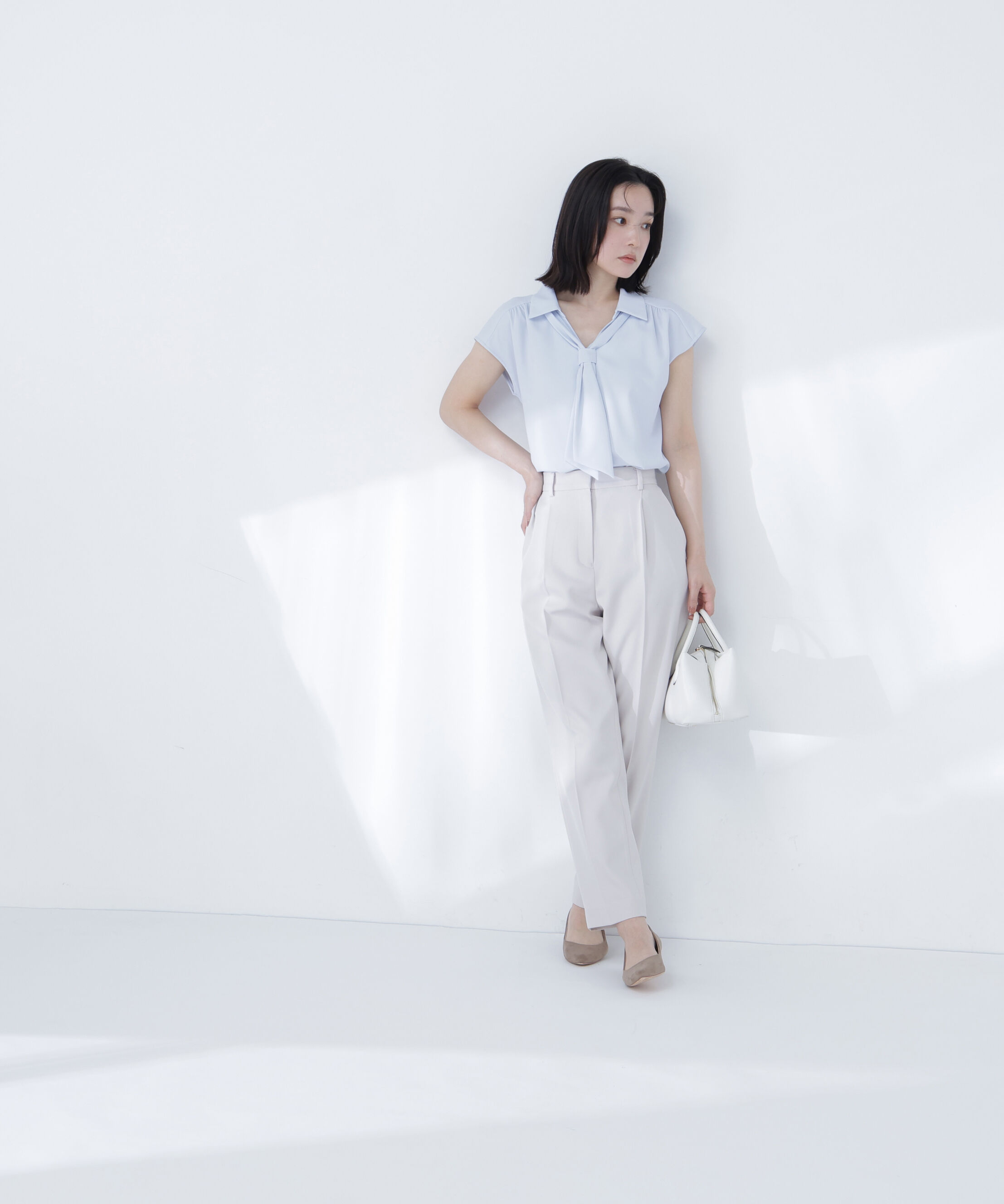  「撥水テーパードパンツ」|その他|