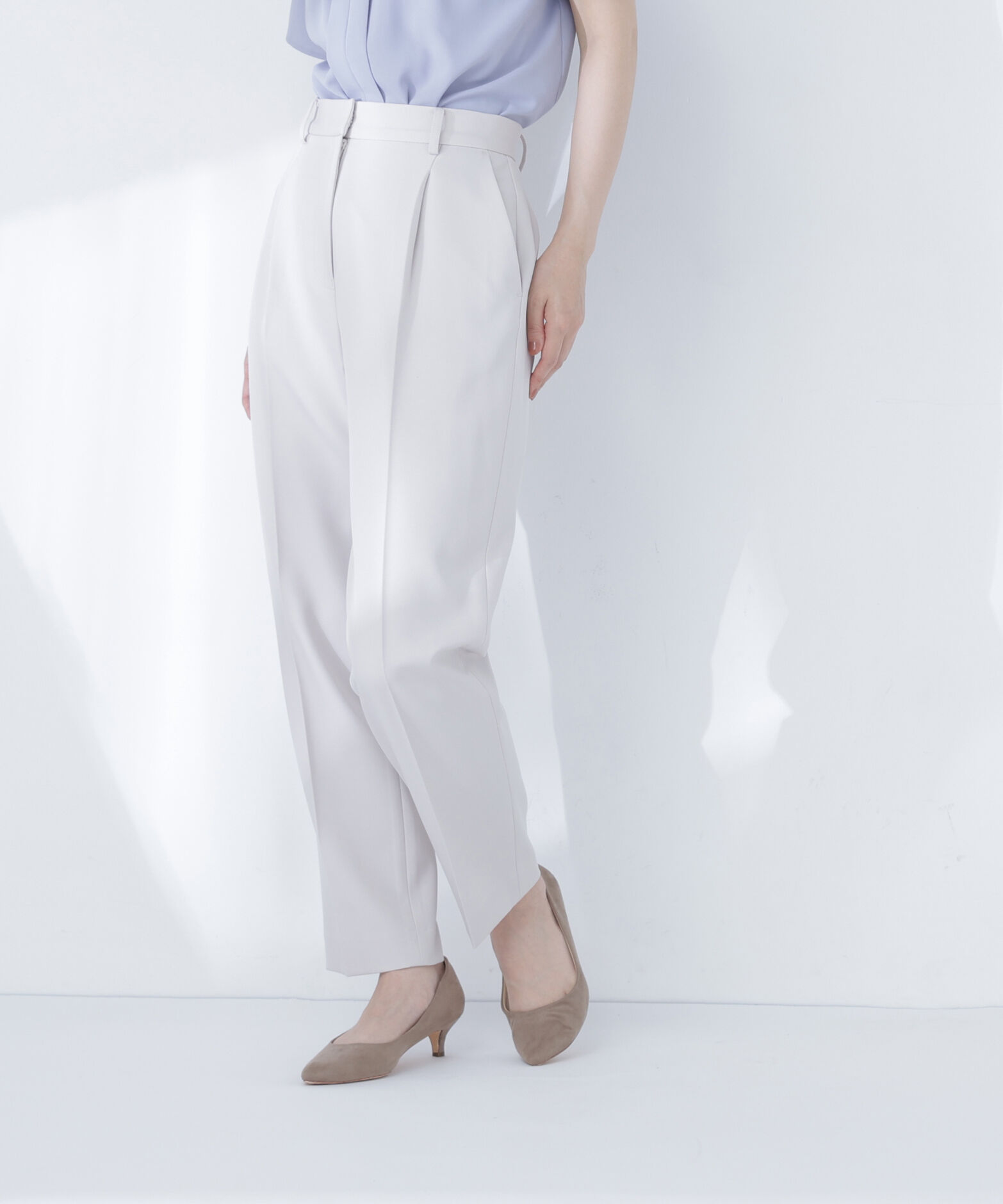  「撥水テーパードパンツ」|その他|