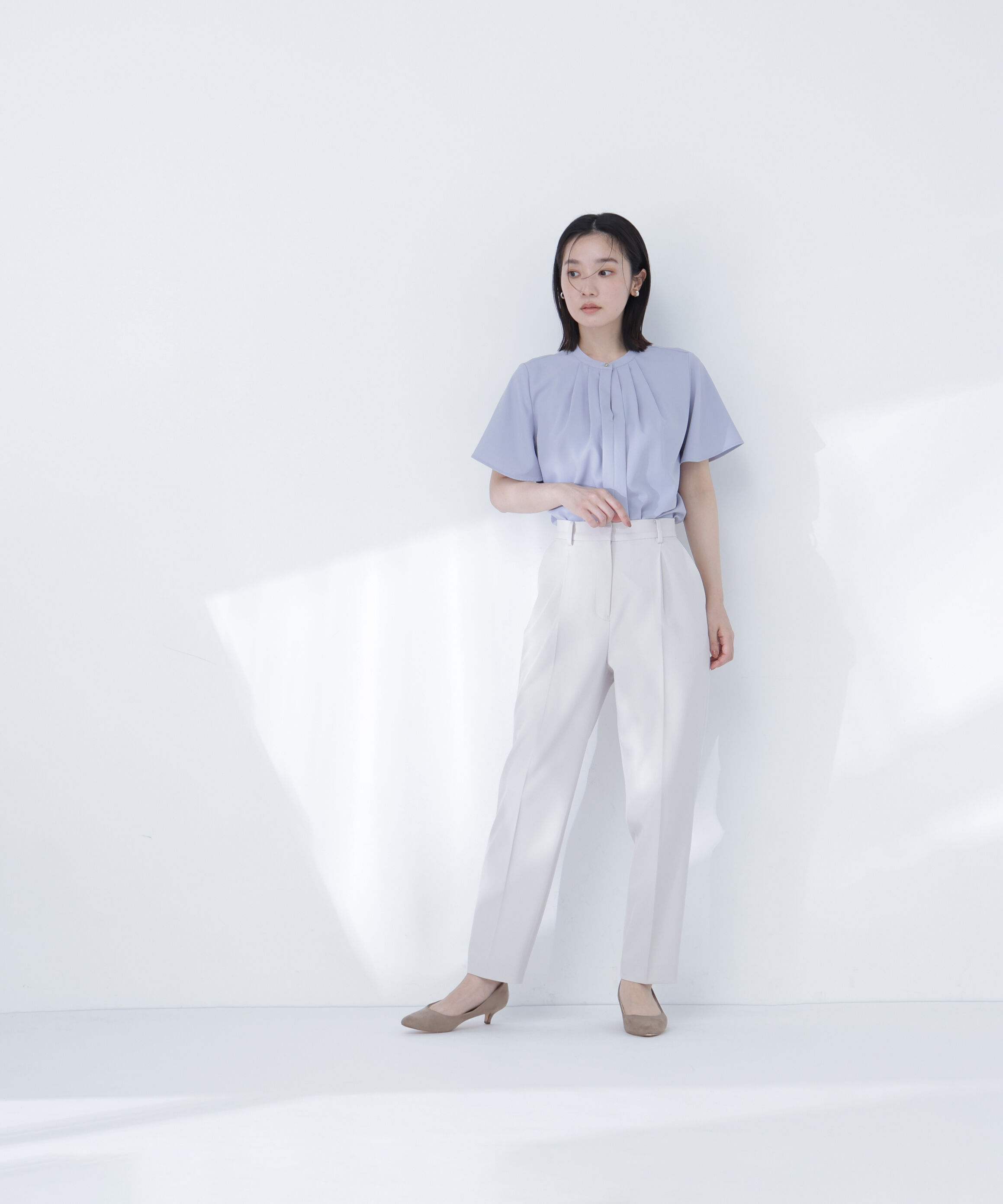  「撥水テーパードパンツ」|その他|