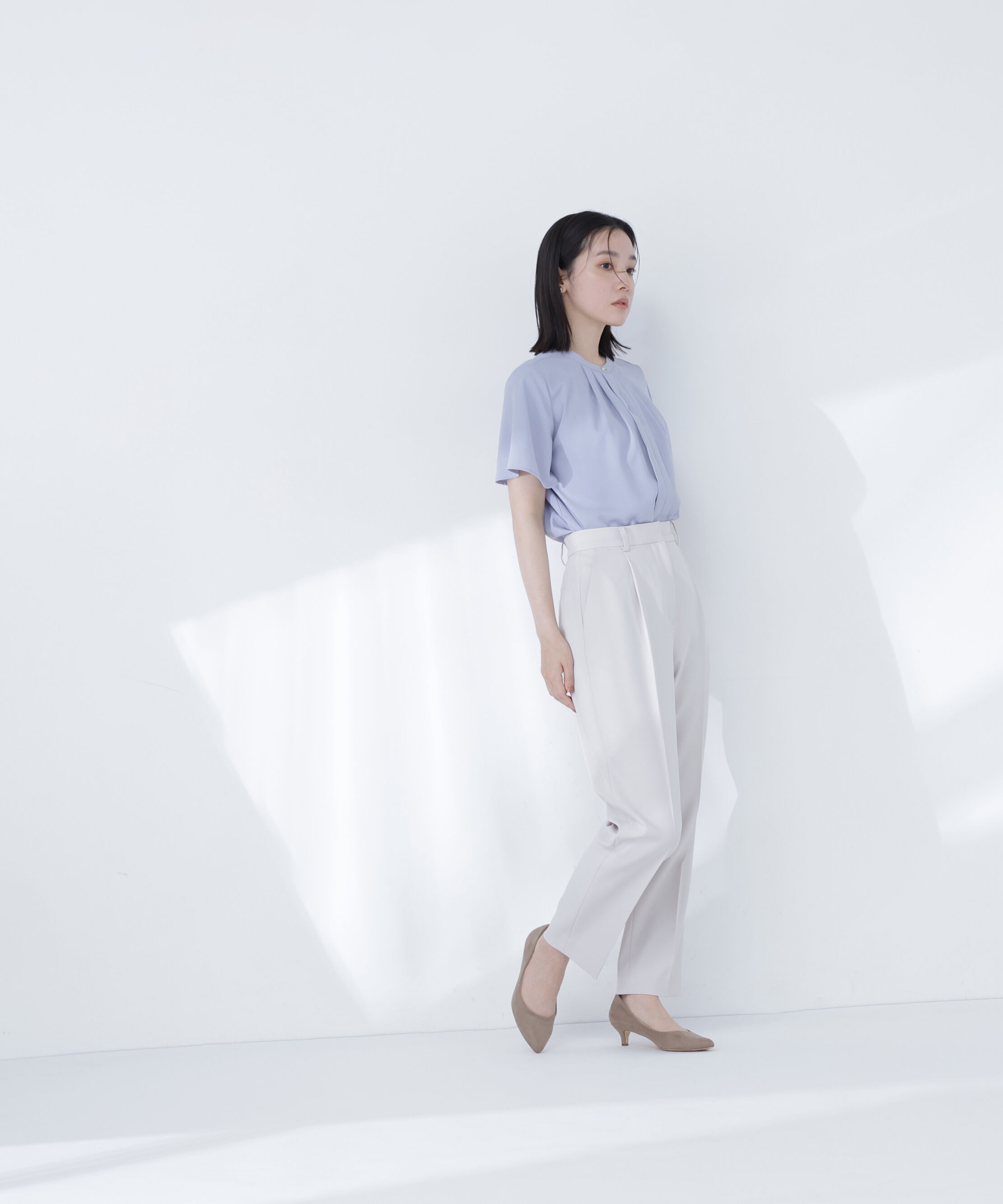 「撥水テーパードパンツ」|その他|
