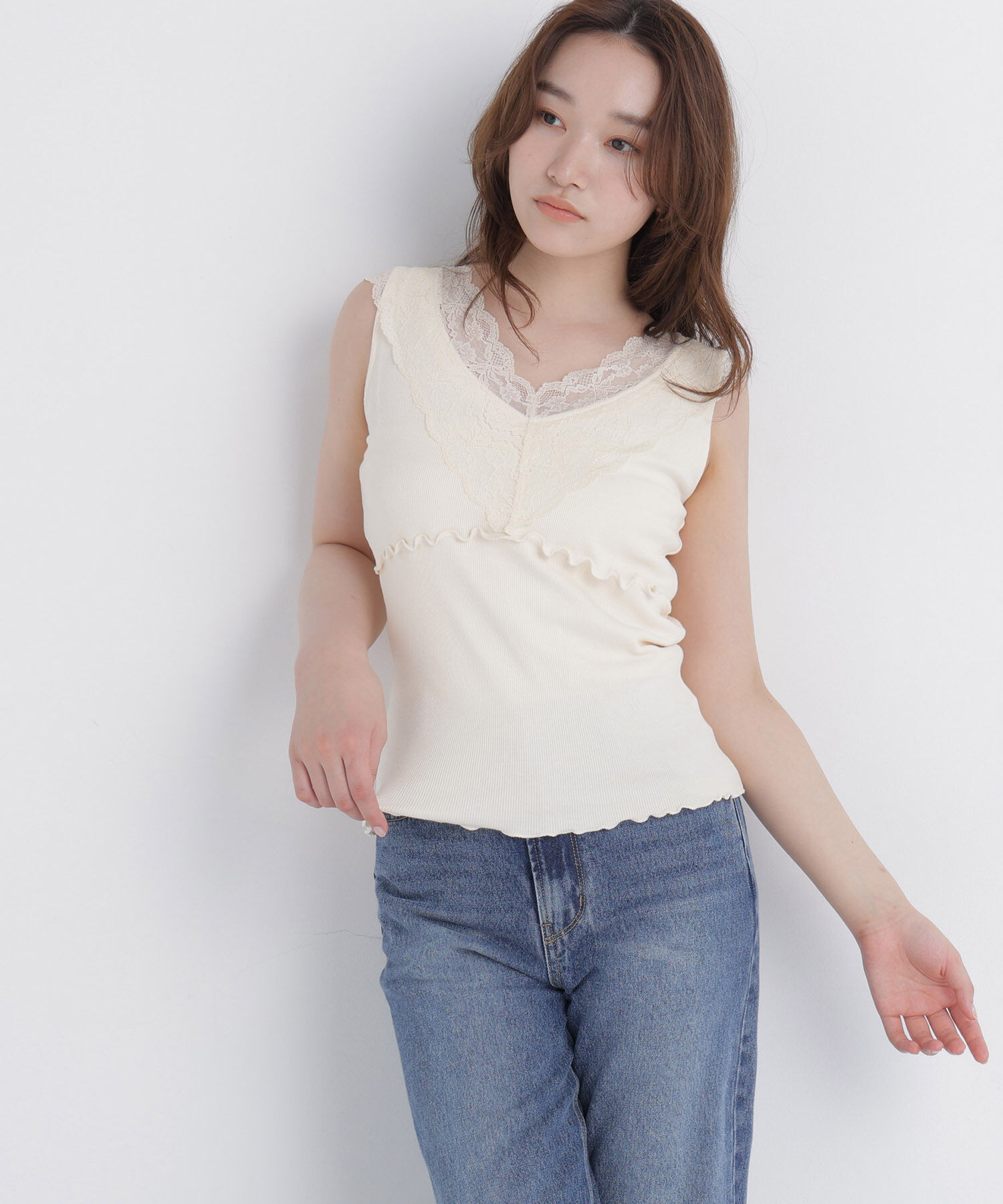  「レースタンク」|Tシャツ・カットソー|