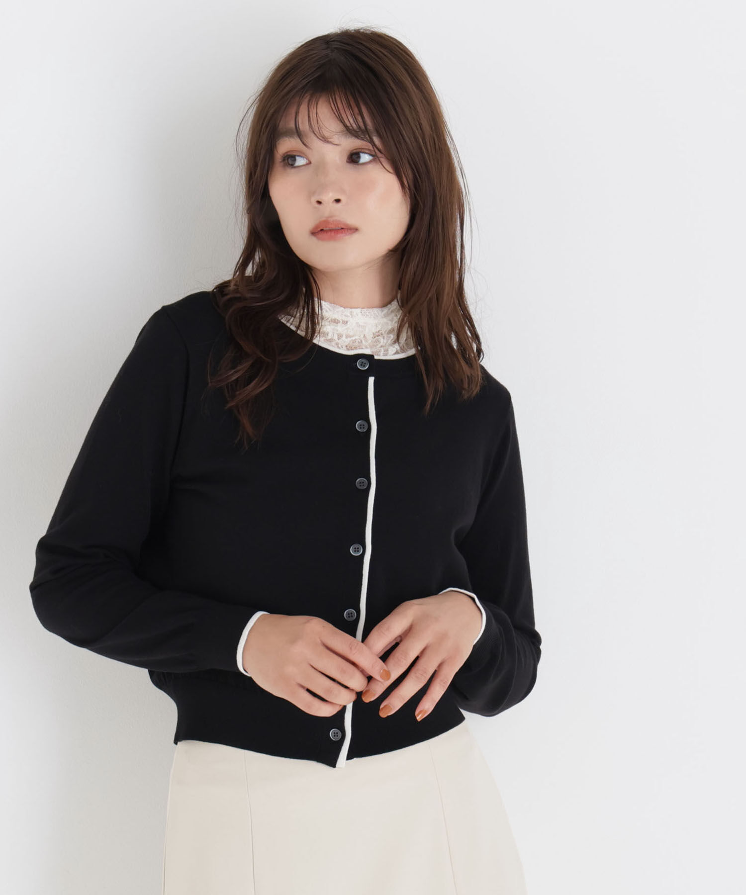  「<EC限定ｶﾗｰ:ﾈｲﾋﾞｰ系><ちょうど､いい服>&ldquo;それどこの?褒められ配 」|ニット・セーター|