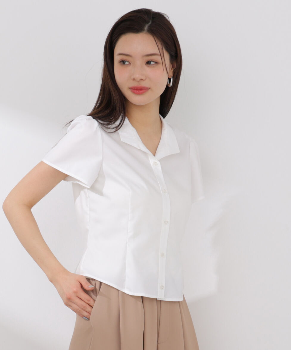 PROPORTION BODY DRESSING「コンパクトレディシャツ 26SS」|シャツ・ブラウス|ホワイト