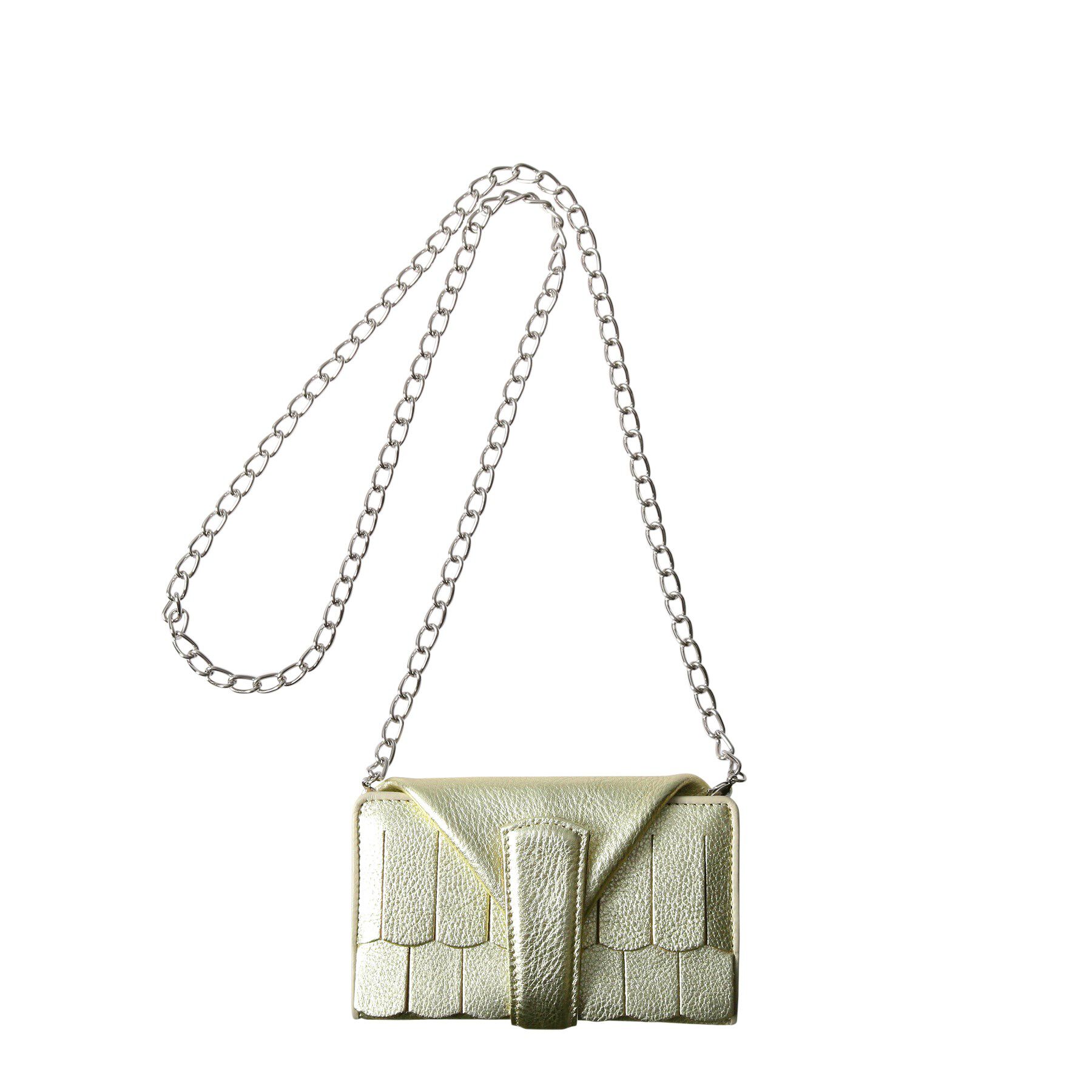 HIROKO HAYASHI「【限定商品】FRANGIA（フランジャ）チェーン付マルチ財布」|財布|ゴールド(007)