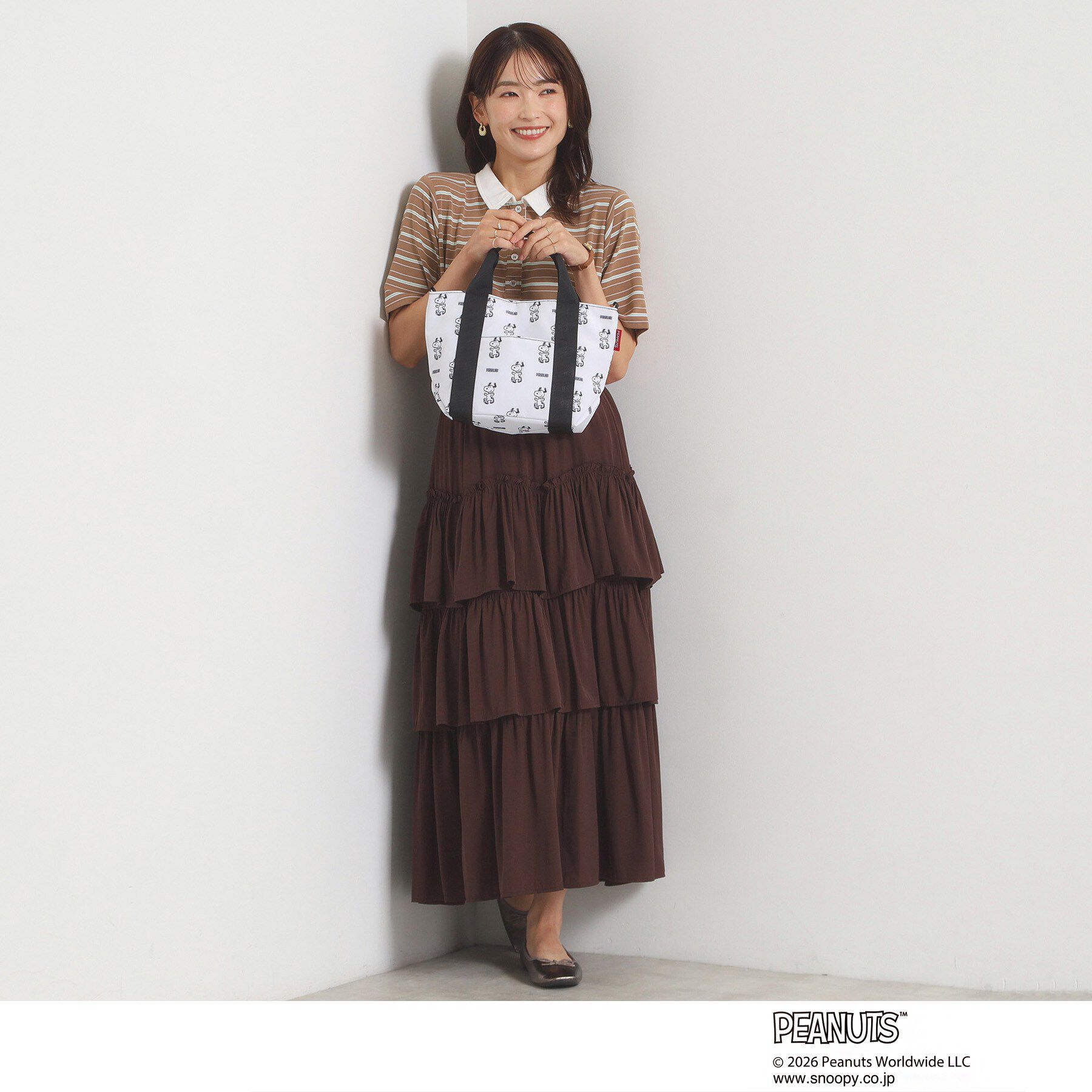ITS&rsquo;DEMO「＜PEANUTS＞2wayトート」|トートバッグ|