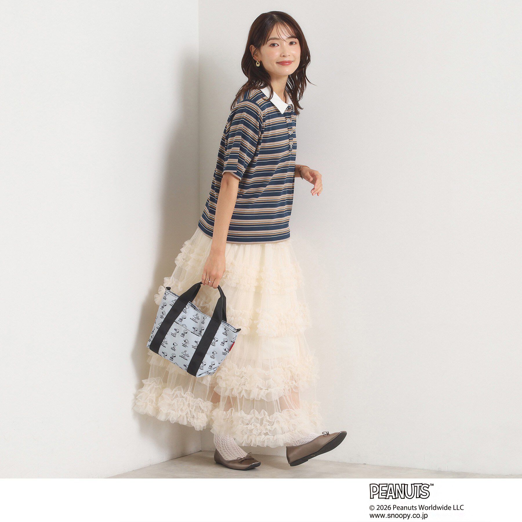 ITS&rsquo;DEMO「＜PEANUTS＞2wayトート」|トートバッグ|