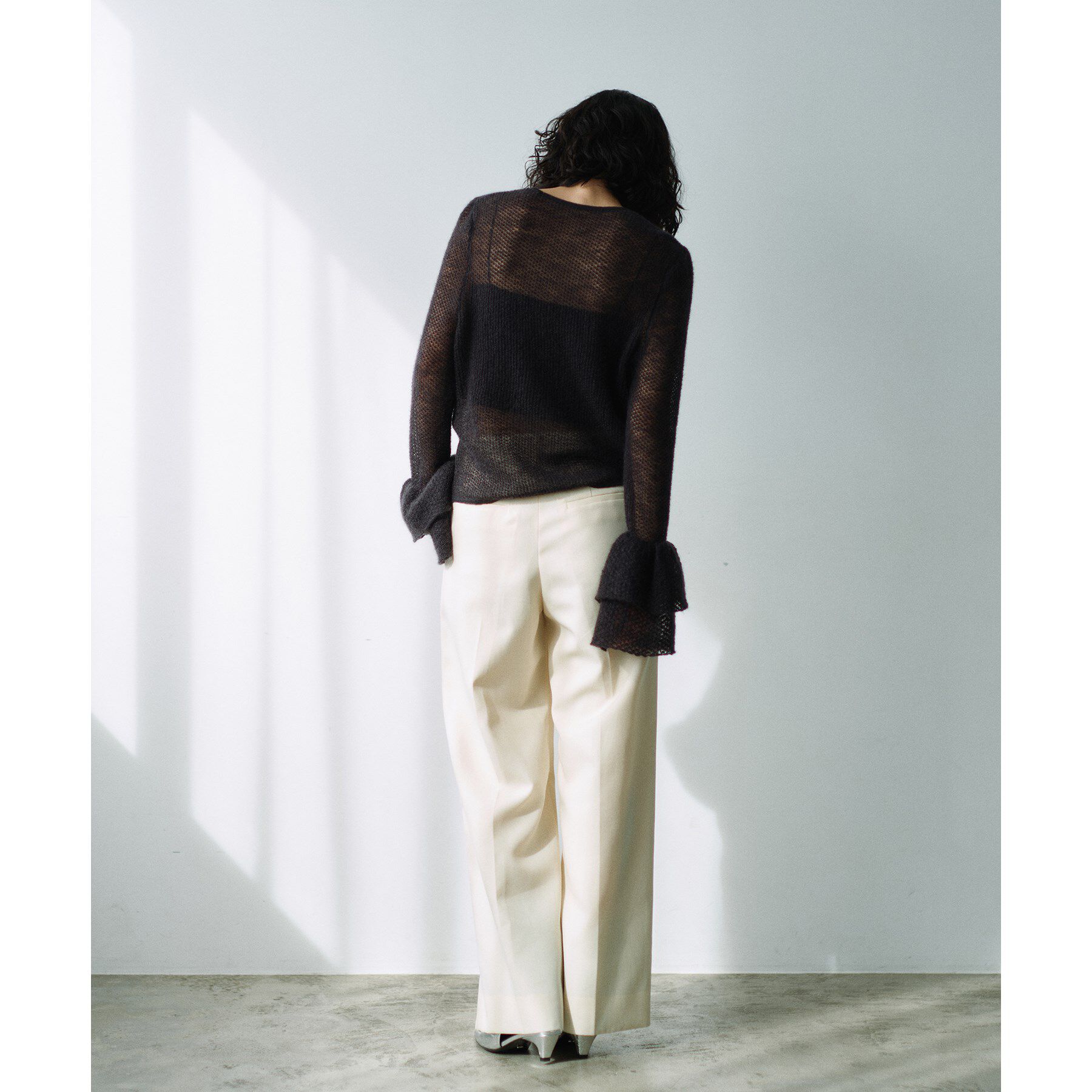 CODE A「bell sleeve mohair pullover」|ニット・セーター|