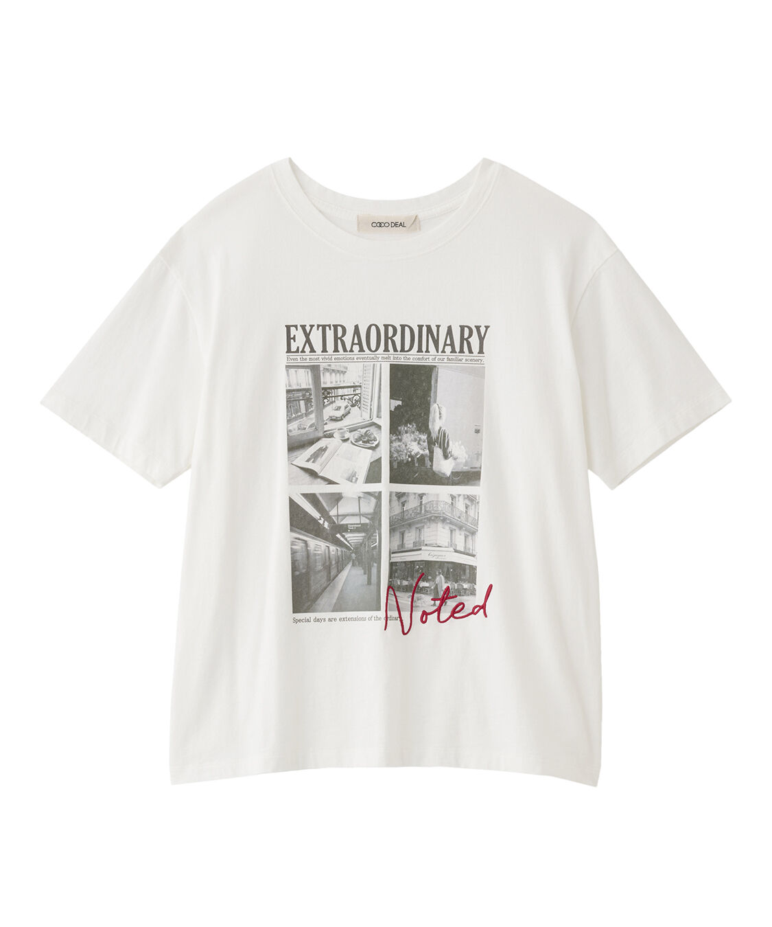 COCO DEAL「グラフィックTシャツ」|Tシャツ・カットソー|
