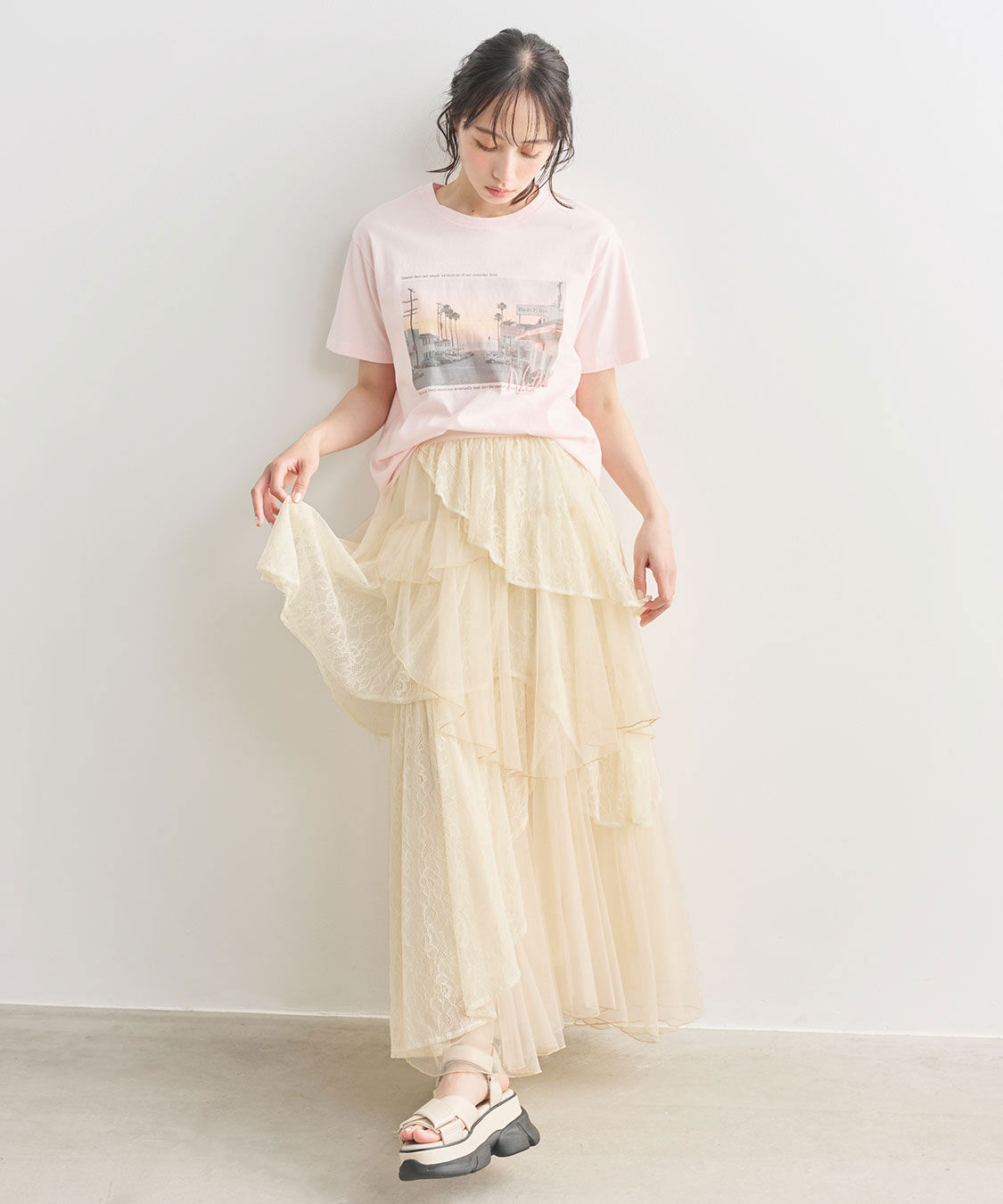 COCO DEAL「グラフィックTシャツ」|Tシャツ・カットソー|