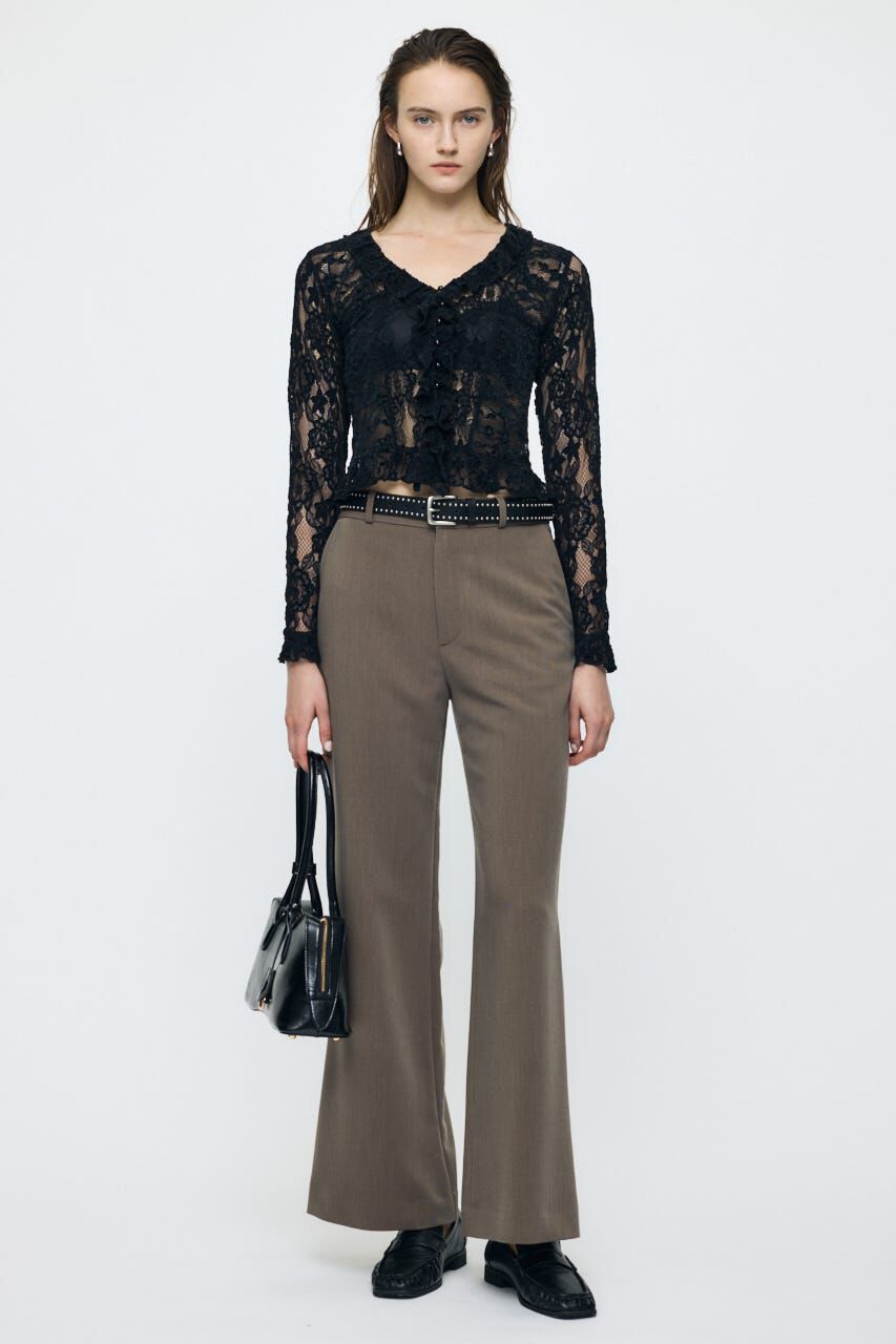 MOUSSY「FLARE トラウザーズ」|その他|BRN