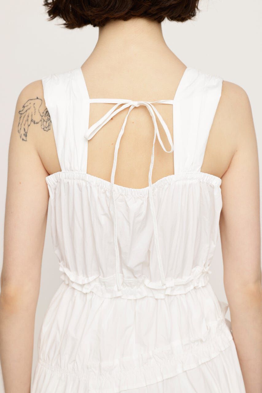 SLY「ASYMMETRY FRILL ロングワンピース」|ワンピース|