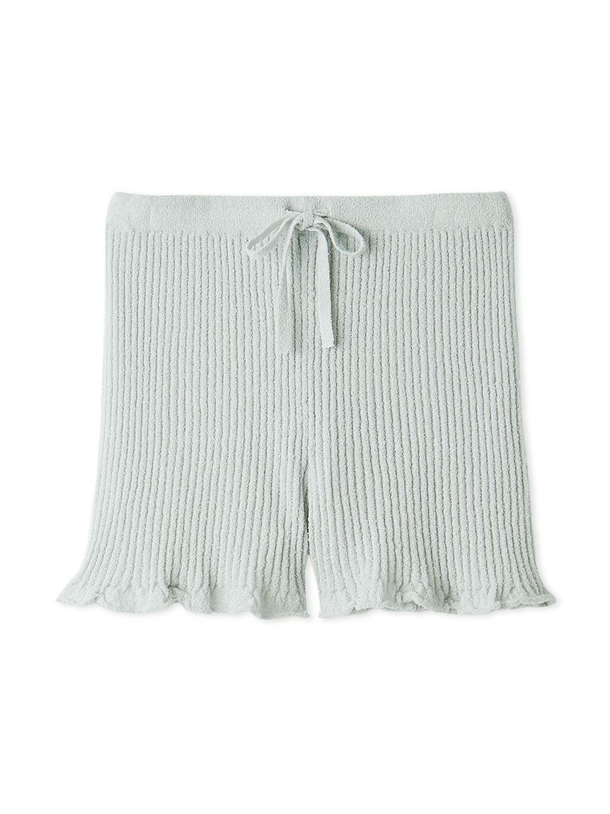 SNIDEL HOME「ボーダーリブショートパンツ」|ルームウェア|
