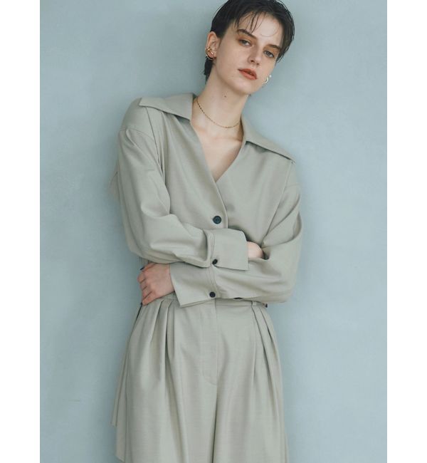 ELENDEEK「【Kaori Iseki&times;ELENDEEK】BIG COLLAR SH JK」|その他|