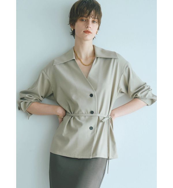 ELENDEEK「【Kaori Iseki&times;ELENDEEK】BIG COLLAR SH JK」|その他|