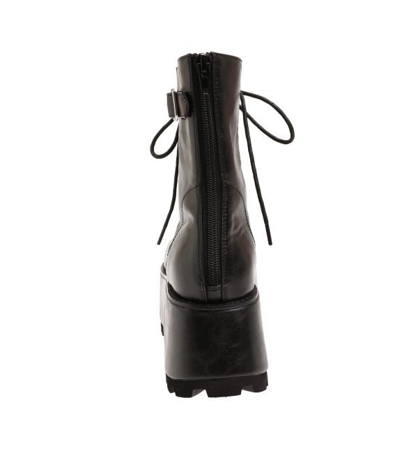 MURUA「レースアップミドルブーツ」|ショートブーツ|