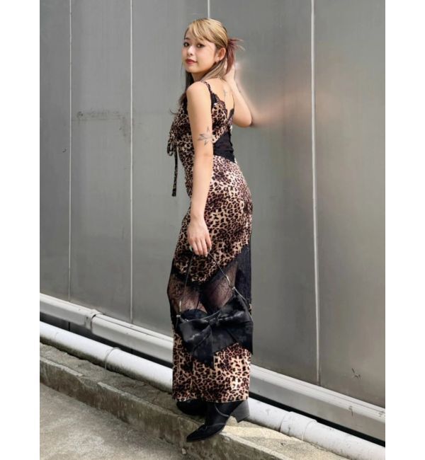 EVRIS「レースドッキングロングキャミワンピース」|ワンピース|
