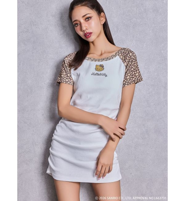 GYDA「GYDA&times;ハローキティ レオパードワンピース」|ワンピース|