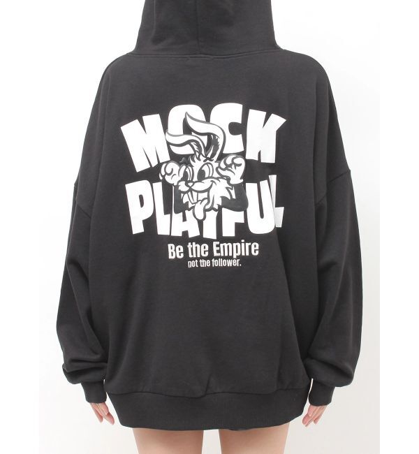 GYDA「MOCK PLAYFUL BUNNY BIGスウェットパーカー」|パーカー|