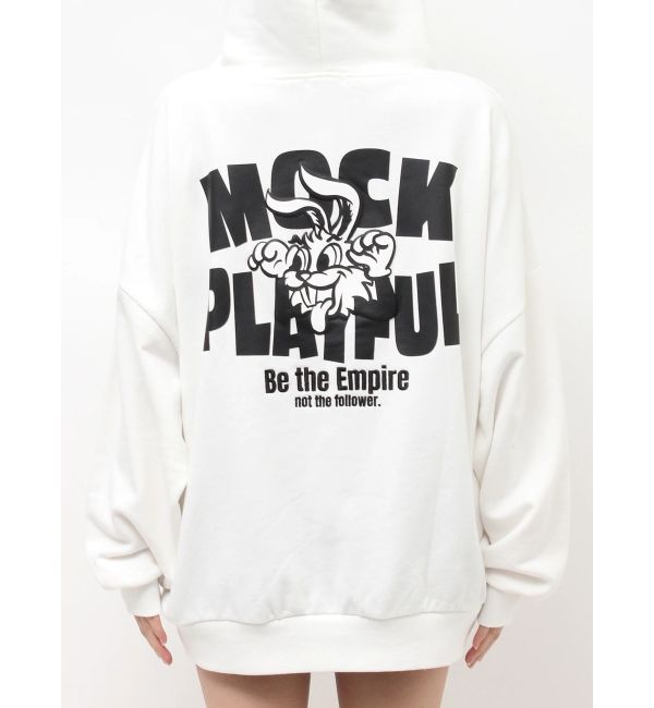 GYDA「MOCK PLAYFUL BUNNY BIGスウェットパーカー」|パーカー|