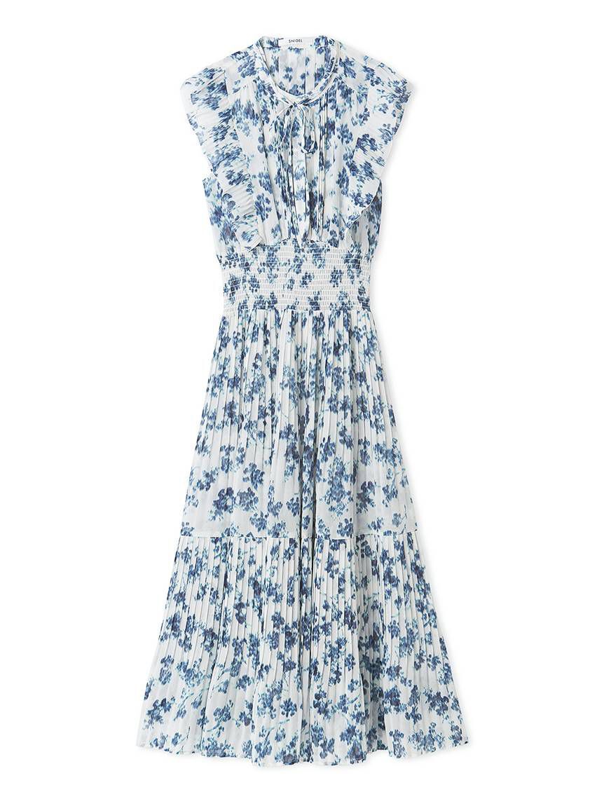 SNIDEL「【販路限定サイズあり】Sustainableフリルワンピース」|ワンピース|
