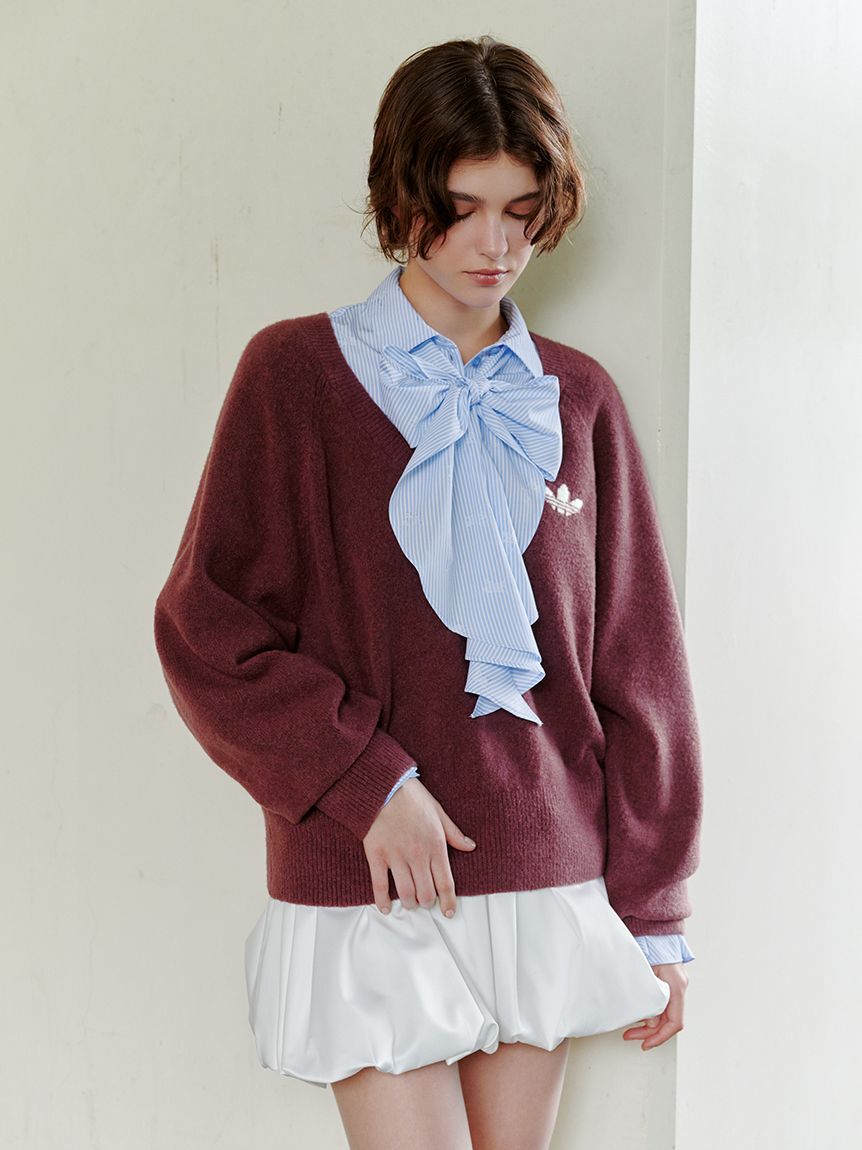 SNIDEL「【adidas Originals】ESS KNT CRW/エッセンシャルズ ニットクルー」|ニット・セーター|