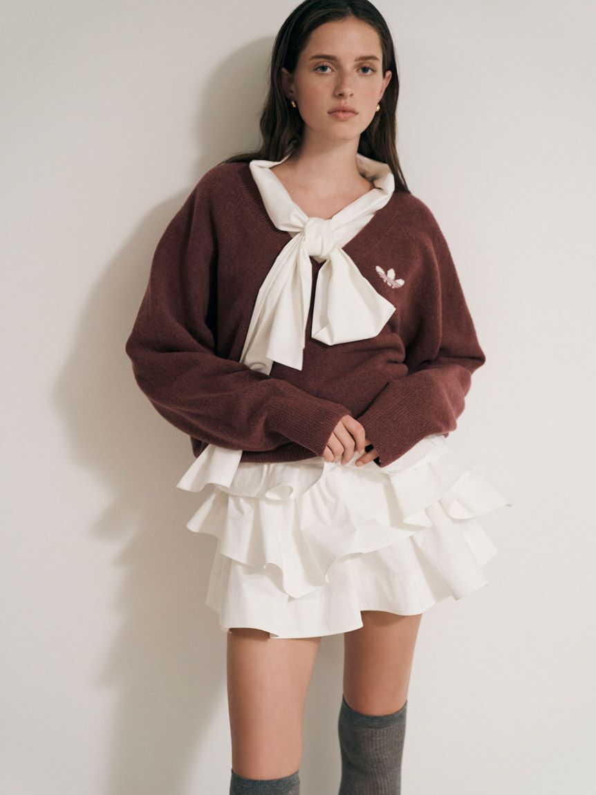SNIDEL「【adidas Originals】ESS KNT CRW/エッセンシャルズ ニットクルー」|ニット・セーター|