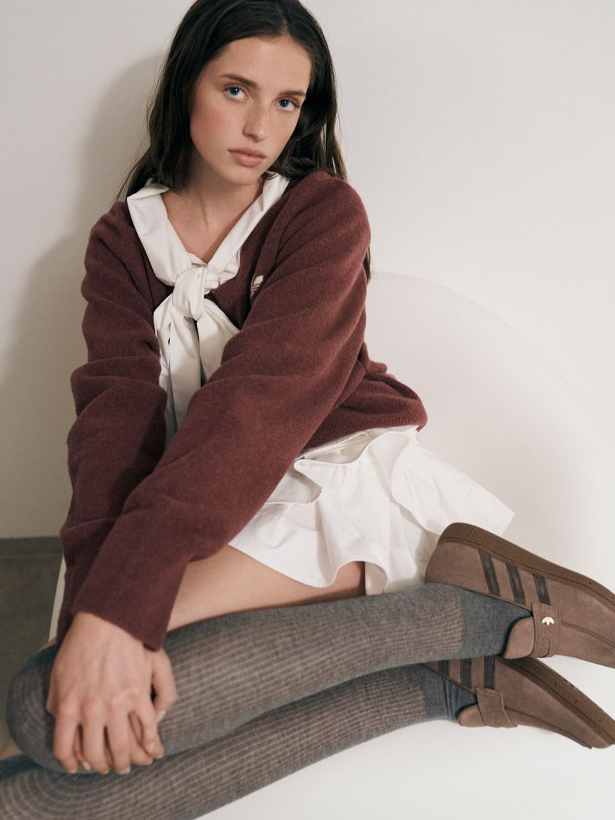 SNIDEL「【adidas Originals】ESS KNT CRW/エッセンシャルズ ニットクルー」|ニット・セーター|