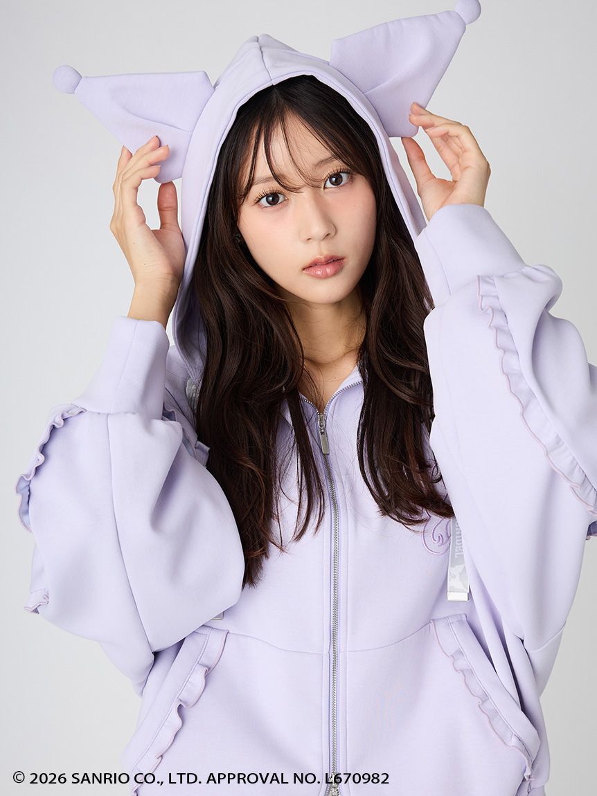 SNIDEL「【クロミ】プレミアムパーカー」|パーカー|