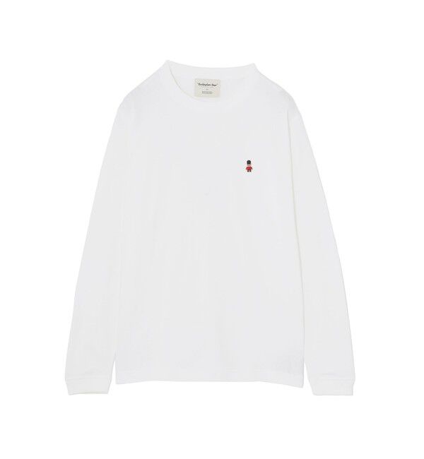 MACKINTOSH PHILOSOPHY「【WEB&一部店舗限定】バッキンガムベア ワッペンロンT」|Tシャツ・カットソー|ホワイト
