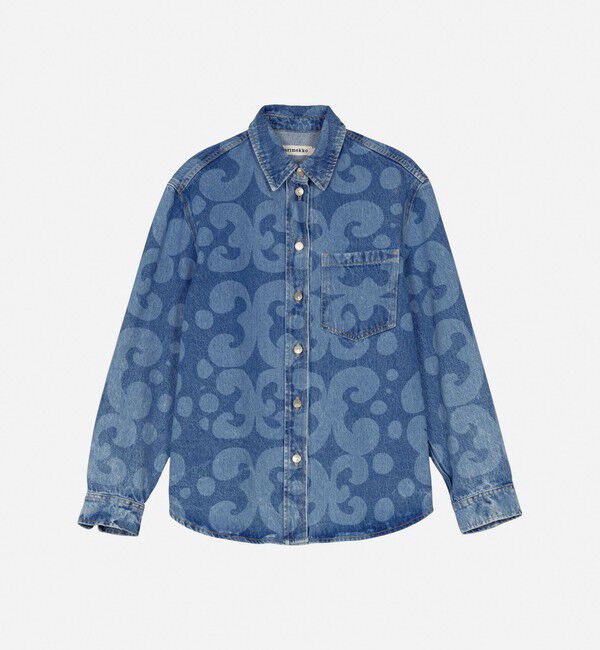 Marimekko「Maridenim Vaihe Keidas シャツ」|シャツ・ブラウス|