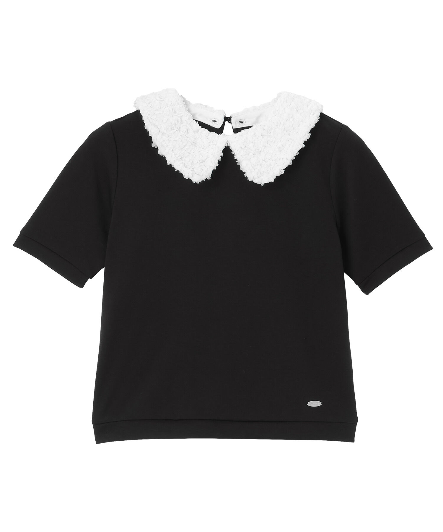 MARY QUANT「フラワーレース襟 プルオーバー」|Tシャツ・カットソー|