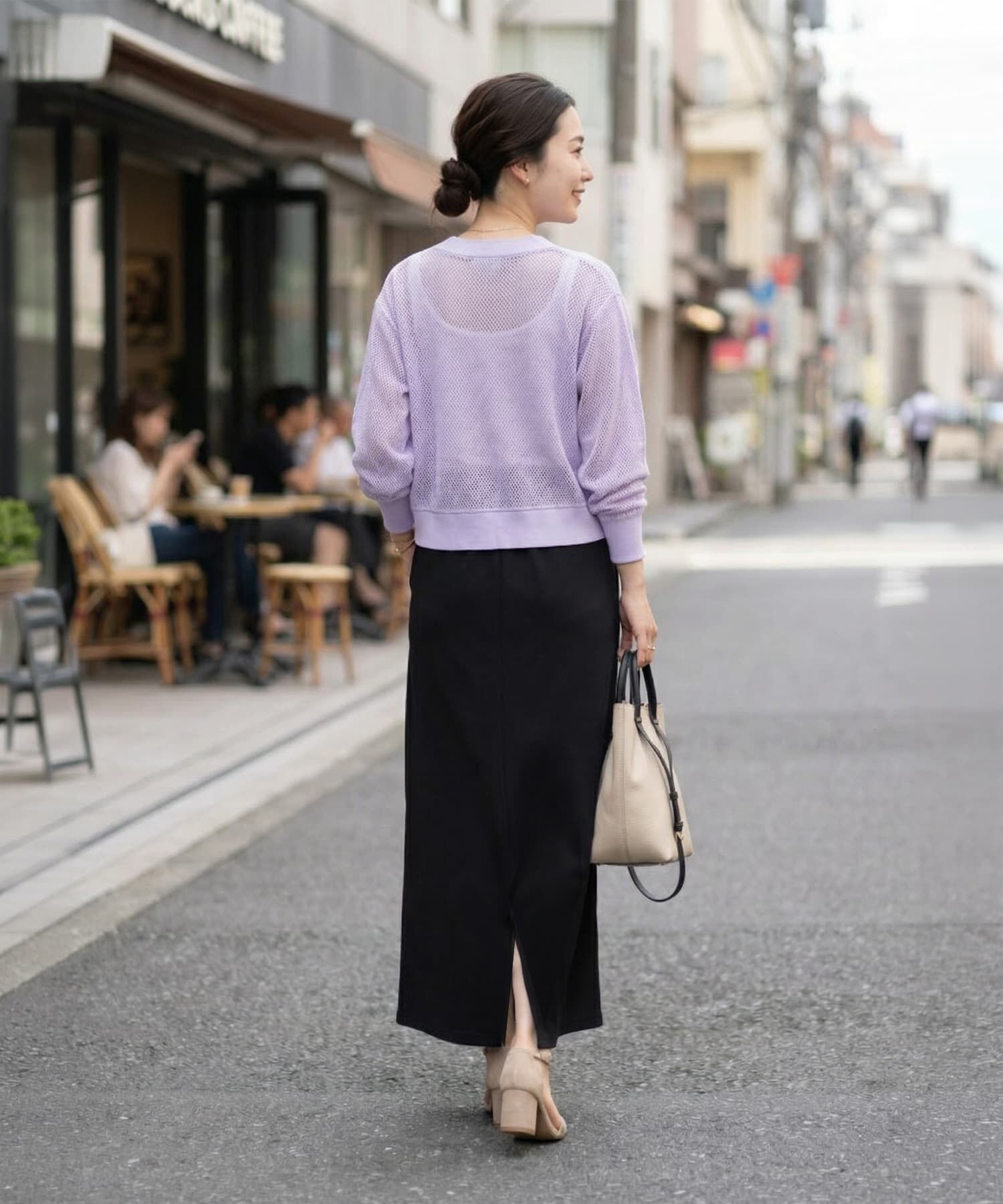 STYLE DELI「裏面ジャージーなめらかカットソースカート」|スカート|