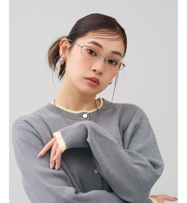  「バレル型 メガネ | メタル 高級感  度あり 度なし メンズFASHION レンズ交換券付」|メガネ|