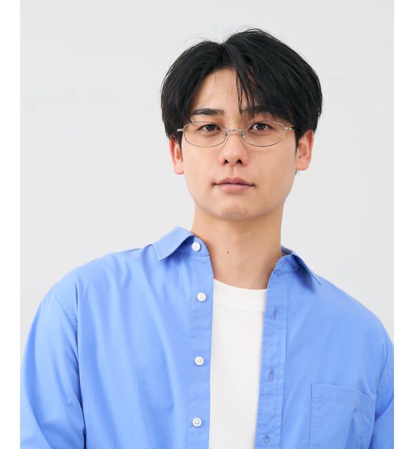  「バレル型 メガネ | メタル 高級感  度あり 度なし メンズFASHION レンズ交換券付」|メガネ|