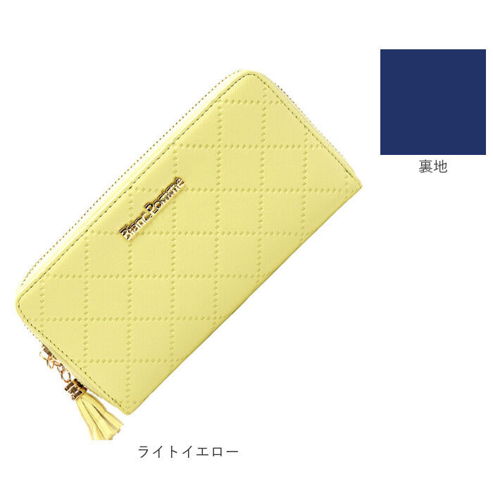 BACKYARD FAMILY「長財布 レディース ラウンドファスナー 通販 Blanc Pomm 財布 サイフ ロングウォレット」|財布|