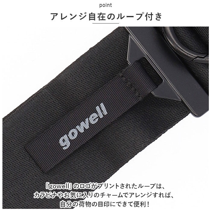 BACKYARD FAMILY「gowell ゴーウェル ベルト 通販 バッグとめるベルト 荷物が落ちない 荷物固定 荷物 固定」|その他|