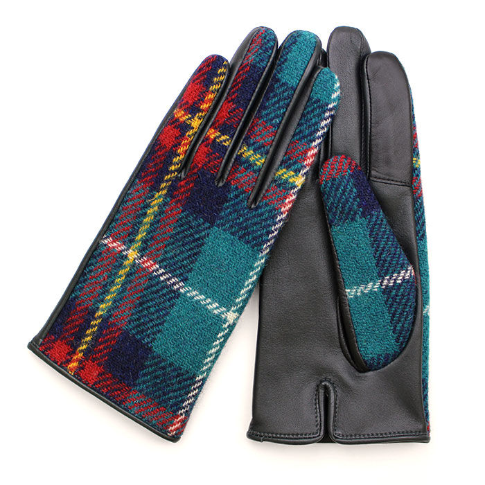 BACKYARD FAMILY「ハリスツイード 手袋 レディース 通販 Harris Tweed グローブ 手ぶくろ」|手袋|