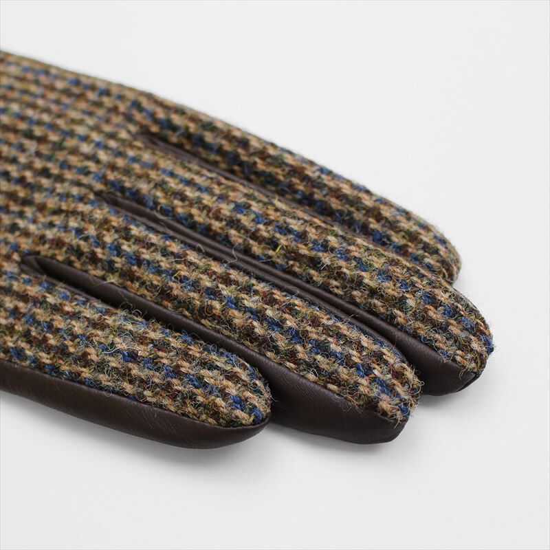 BACKYARD FAMILY「ハリスツイード 手袋 レディース 通販 Harris Tweed グローブ 手ぶくろ」|手袋|